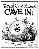 Royal Oak Mines CAVE IN!
