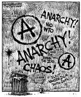 ANARCHY! NO WTO ANARCHY! FREE THE ZOO CHAOS! ELECT VANDER ZALM Delta-South