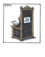 Throne speech; For sale