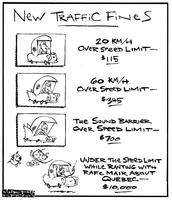 New Traffic Fines