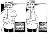 No More Cuts to Legal Aid MORE Cuts to Legal Aid