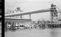 [View of an industrial waterfront area]