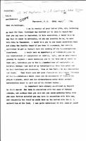 [William C. Hopkinson, Immigration Inspector, to John A. Wallinger, Indian Political Intelligence Office. Copy]. Page 1