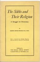 The Sikhs and Their Religion : A Struggle for Democracy. Cover