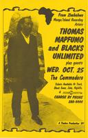 Thomas Mapfumo and Blacks Unlimited plus guests