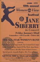 Fifth Annual Women in View Festival: Jane Siberry in Concert