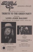 Soft Rock Cafe presents a Benefit Tribute to the Green Party featuring Long John Baldry