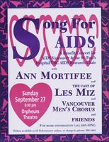 Song for AIDS: A Benefit Concert for AIDS Vancouver & the St. Paul's Hospital/UBC AIDS Research Chair