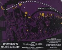 Women Unite, Take Back The Night: Women's March & Rally