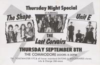 Thursday Night Special Starring The Shape, The Last Corvairs, Unit E