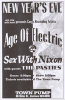 99.3 The Fox presents Cargo Recording Artists Age of Electric & Sex with Nixon with guests The Pasties
