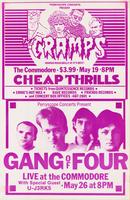 Perryscope Concerts Present The Cramps, Cheap Thrills; Perryscope Concerts Present Gang of Four
