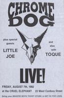 Chrome Dog Live! plus special guests Little Joe and also with Toque