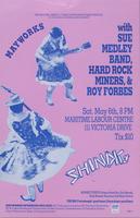 Mayworks with Sue Medley Band, Hard Rock Miners, & Roy Forbes