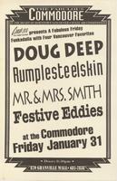 Coast 800 presents A Fabulous Friday Funkadalia with Four Vancouver Favorites: Doug Deep, Rumplesteelskin, Mr. & Mrs. Smith, Festive Eddies