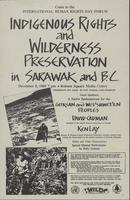 Indigenous Rights and Wilderness Preservation in Sarawak and B.C.