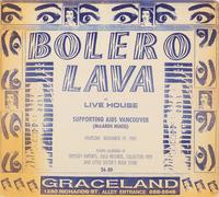 Bolero Lava with Live House Supporting AIDS Vancouver (McLaren House)