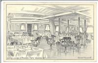 Dining Lounge of Princess Mary, Victoria B.C.
