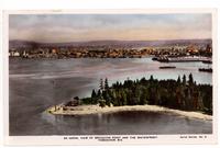 An aerial view of Brockton Point and the waterfront, Vancouver, B.C.