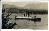Prince Rupert (S.S.) entering Vancouver Harbour