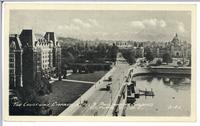 The Causeway, Empress Hotel & Parliament Buildings, Victoria, V.I., B.C.