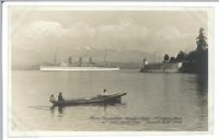 Marine Transportation, Primitive & Modern, R.M.S. Empress of Russia and Indian Dugout Canoe etc