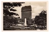 Cenotaph, Victory Square & Dominion Building, Vancouver,  B.C.