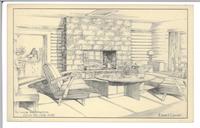 The Lounge and Dining Room, Genoa Bay Lodge, V.I. B.C.