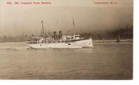 S.S. Iroquois from Seattle, Vancouver , B.C.