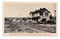 Last Station North, We await rails to Prince Rupert, Quesnel, B.C.