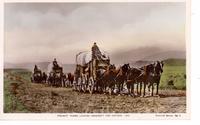 Freight Teams leaving Ashcroft for Cariboo 1900