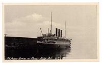 S.S. Prince Rupert, at Powell River, B.C.