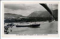 Camosun (S.S.), Union Steamships Ltd., Vancouver, Canada