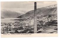 Nelson, B.C. showing Smelter and Kootenay Lake