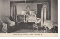 Bedroom Suite, Glencoe Lodge, Vancouver, B.C.