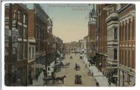 Broad Street,  North from Fort,  /  Victoria,  B.C.