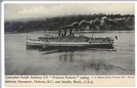 Canadian Pacific Railway S.S. "Princess Victoria" sailing between …