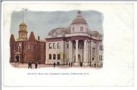 City Hall and Carnegie Library, Vancouver, B.C.