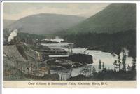 Cour d'Alene & Bonnington Falls, Kootenay River, B.C.