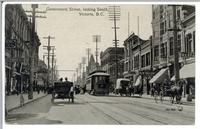 Government Street , looking South,  Victoria,  B.C.