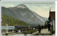 Mount Field from C.P.R. Hotel,  Field,  Canadian Rockies