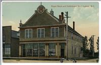 Royal Bank and Oddfellows'  Hall,  Ladner,  B.C.