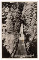 First Capilano Canyon Suspension Bridge, Height 200 Feet etc.