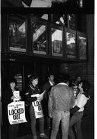 Theatre Employees Union pickets