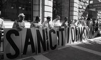 Anti-Apartheid Network demonstration against whites-only elections, South Africa