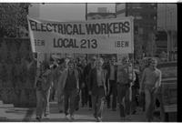 IBEW [International Brotherhood of Electrical Workers] gas workers walkout over contract, Oct 5