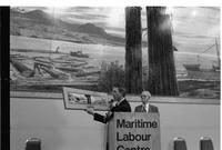 Opening of Maritime Labour Centre - unveiling [of] Fraser Wilson mural