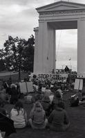 Tanker protest, Peace Arch