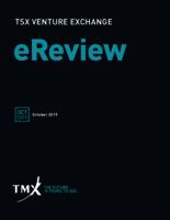 2019-10 TSX Venture eReview