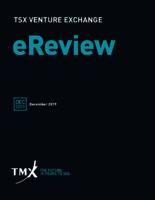 2019-12 TSX Venture eReview